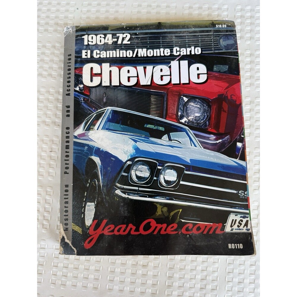 Vintage Year One Chevrolet Chevelle El Camino Monte Carlo 1964-1972 Catalog
